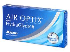 Air Optix plus HydraGlyde (3 lenses)