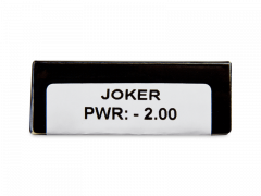 CRAZY LENS - Joker - power (2 daily coloured lenses)