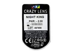 CRAZY LENS - Night King - power (2 daily coloured lenses)