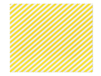 Cleaning cloth for glasses - yellow and white stripes 