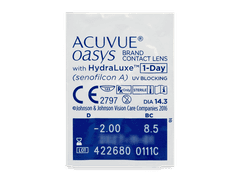 Acuvue Oasys 1-Day with Hydraluxe (30 lenses)