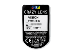 CRAZY LENS - Vision - plano (2 daily coloured lenses)