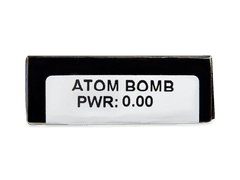 CRAZY LENS - Atom Bomb - plano (2 daily coloured lenses)