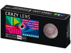 CRAZY LENS - Atom Bomb - plano (2 daily coloured lenses)