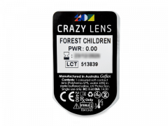 CRAZY LENS - Forest Children - plano (2 daily coloured lenses)