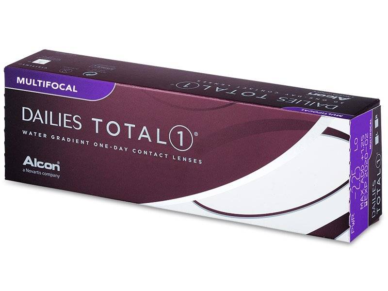 Lentillas dailies total top 1 multifocal