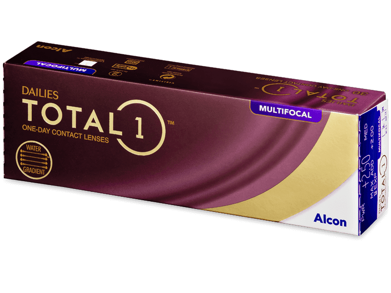 Lentillas dailies total top 1 multifocal