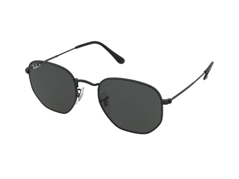 Ray ban hexagonal deals black