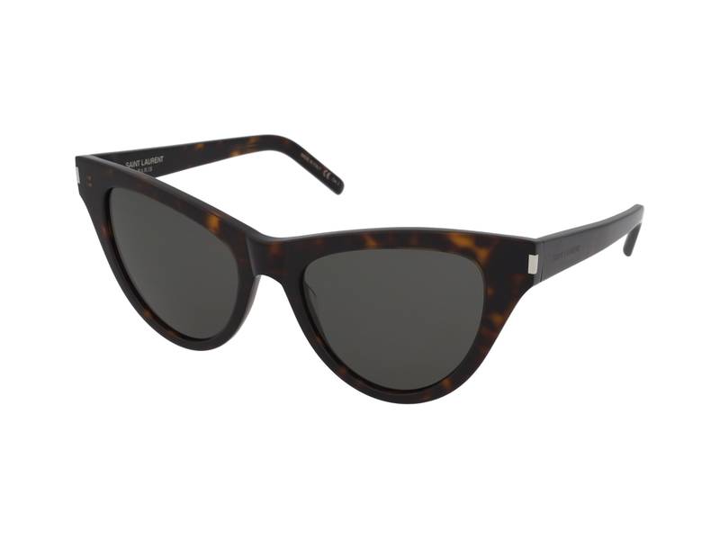 Saint Laurent SL 425 002 Tortoiseshell Cat Eye Sunglasses SL 557 SHADE in Brown | Saint Laurent | YSL EN-US main image 3