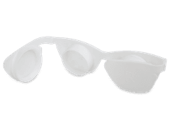 OptiShades lens case - white 