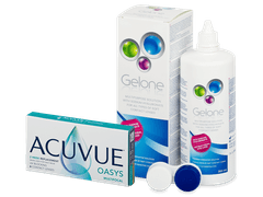 Acuvue Oasys Multifocal (6 lenses) + Gelone Solution 360 ml