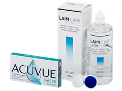 Acuvue Oasys Multifocal (6 lenses) + Laim Care Solution 400 ml