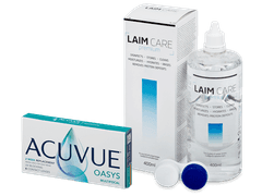 Acuvue Oasys Multifocal (6 lenses) + Laim-Care Solution 400 ml