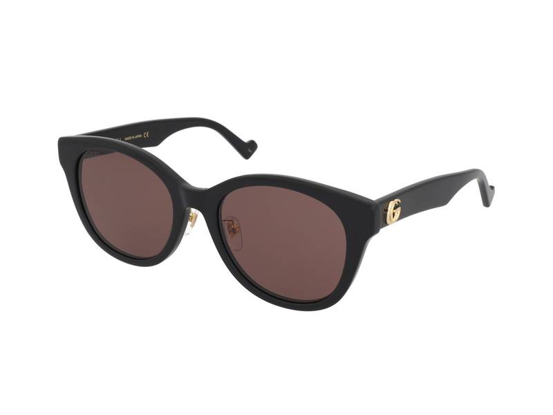 サングラス Gucci Sunglasses GG1002SK 002 Black Asian Fit GG1002SK Sunglasses - Gucci Authorized Retailer | coolframes
