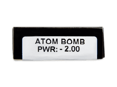 CRAZY LENS - Atom Bomb - power (2 daily coloured lenses)