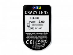 CRAZY LENS - Haku - power (2 daily coloured lenses)