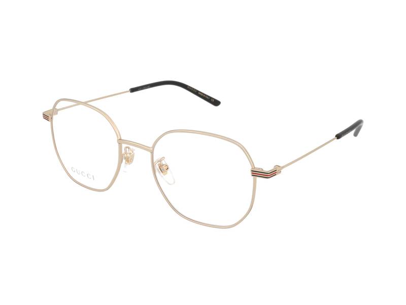 メガネ Gucci GG1125OA 001 Asian Fit Gold Eyewear Gucci GG1125OA 001 | Alensa