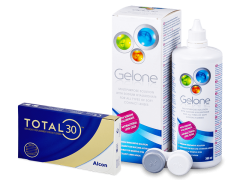 TOTAL30 (6 lenses) + Gelone Solution 360 ml