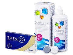 TOTAL30 (6 lenses) + Gelone Solution 360 ml