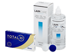 TOTAL30 (6 lenses) + LAIM-CARE Solution 400 ml