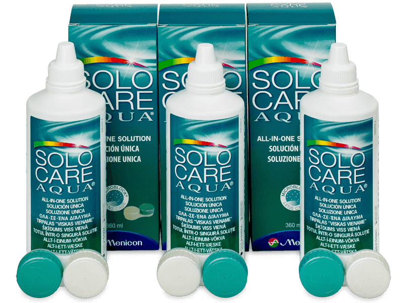 SoloCare Aqua Solution 3x 360 ml 