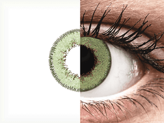 TopVue Daily Color - Green - power (2 daily coloured lenses)