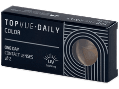 TopVue Daily Color - Honey - power (2 daily coloured lenses)