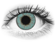 TopVue Daily Color - Turquoise - power (2 daily coloured lenses)