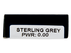 TopVue Daily Color - Sterling Grey - plano (2 daily coloured lenses)