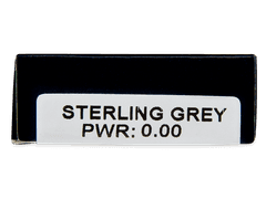 TopVue Daily Color - Sterling Grey - plano (2 daily coloured lenses)