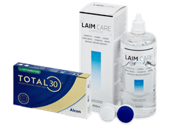 TOTAL30 for Astigmatism (3 lenses) + LAIM-CARE Solution 400 ml