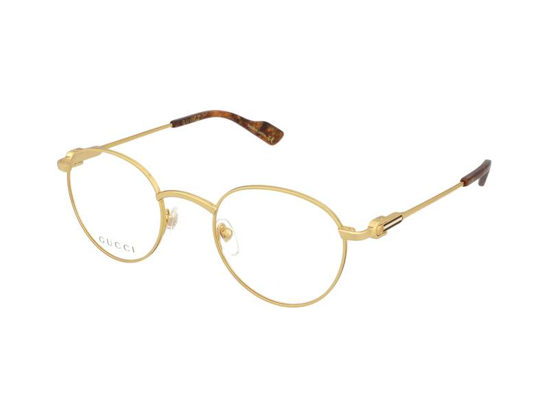 メガネ Gucci Glasses Frame GG1222O 003 Gold Round Luxury 2023 Gucci GG1222O 003 | Alensa