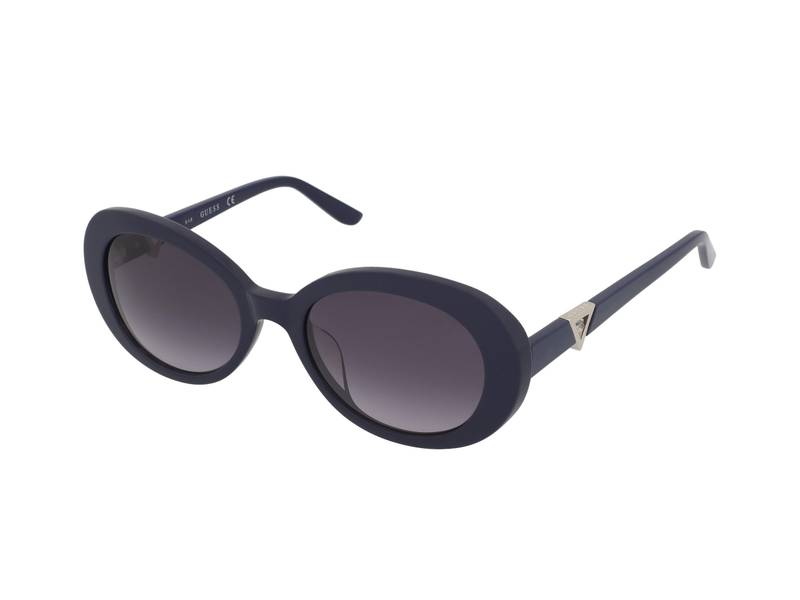 GUESS Sunglasses GU7632 Guess GU7632 52F Dark Havana Plastic Butterfly Style  main image 3