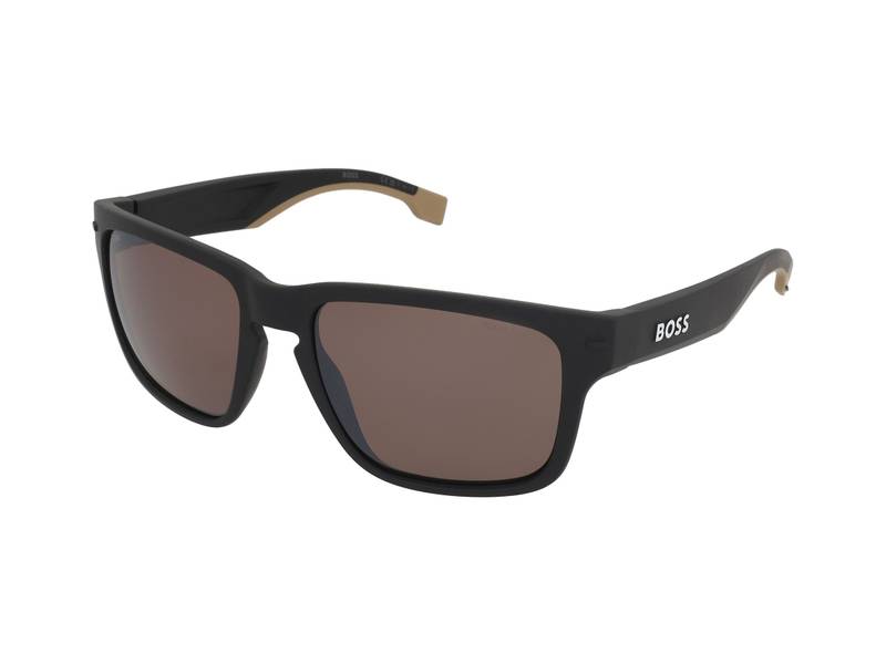 NWT Hugo Boss BOSS 1497/S-0087 6A Black Rectangle 56mm Sunglasses Hugo Boss Boss 1497/S 087/6A | Alensa UK main image 4