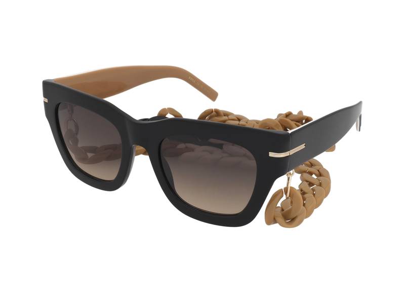 NWT Hugo Boss BOSS 1520/N/S-00WM PR Beige Rectangle 51mm Sunglasses Hugo Boss BOSS 1520/N/S 205982 (0WM PR) 205982 Woman | Free  main image 4