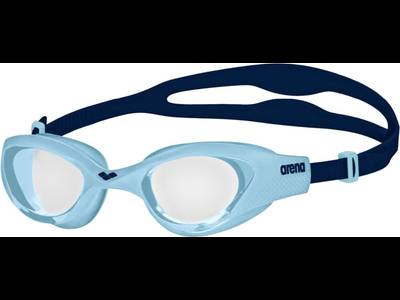 Arena The One Jr. Clear Cyan Blue
