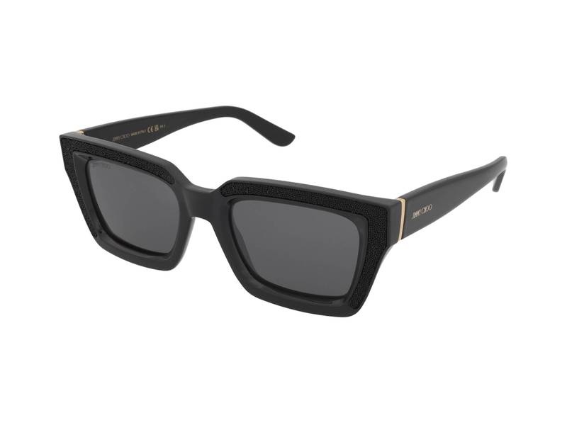 サングラス JIMMY CHOO Woman Sunglasses Black MEGS/S 807T4 Jimmy Choo Megs/S 807/T4 | Alensa