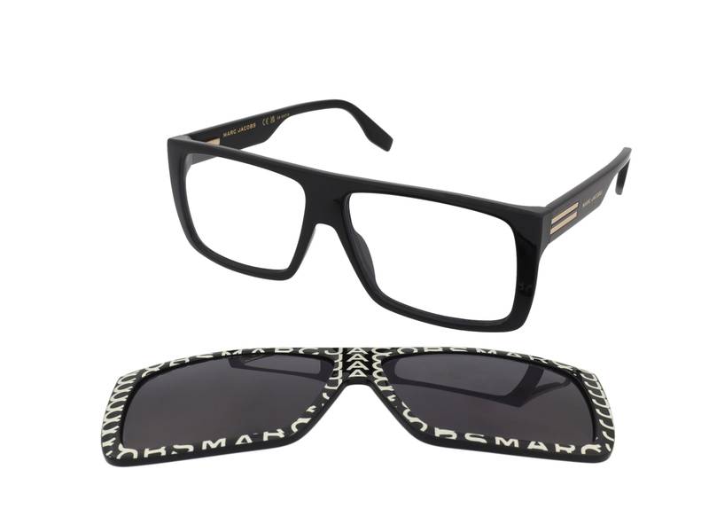 Marc Jacobs Black and White Sunglasses MARC 672/CS s-l400.jpg main image 2