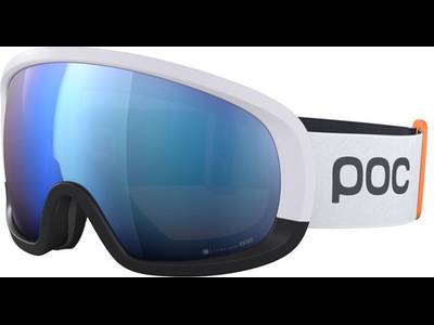 POC Fovea Mid Clarity Comp Hydrogen White/Uranium Black/Spektris Blue + Spare lens