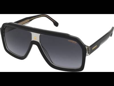 NEW Carrera 1053/S Shield Sunglasses Clear Crystal Gray Gradient w/ Case -Unisex Carrera Game Plan-S – Fuse Lenses main image 4