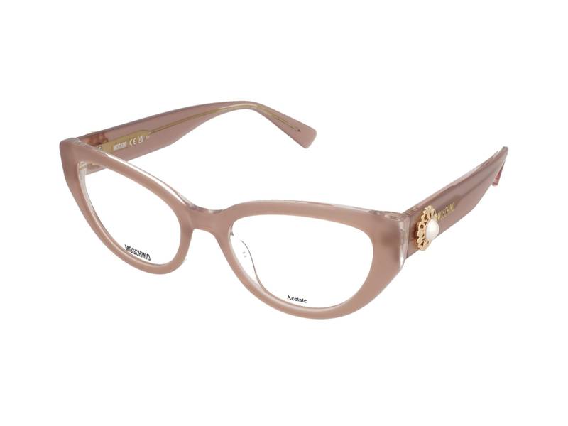 Moschino EYEGLASSES MOS631-LHF-52 New with case MOSCHINO MOS631 LHF Eyeglasses Burgundy Frame 52mm | eBay main image 4
