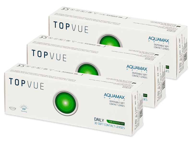 TopVue Daily for Astigmatism (90 lenses)