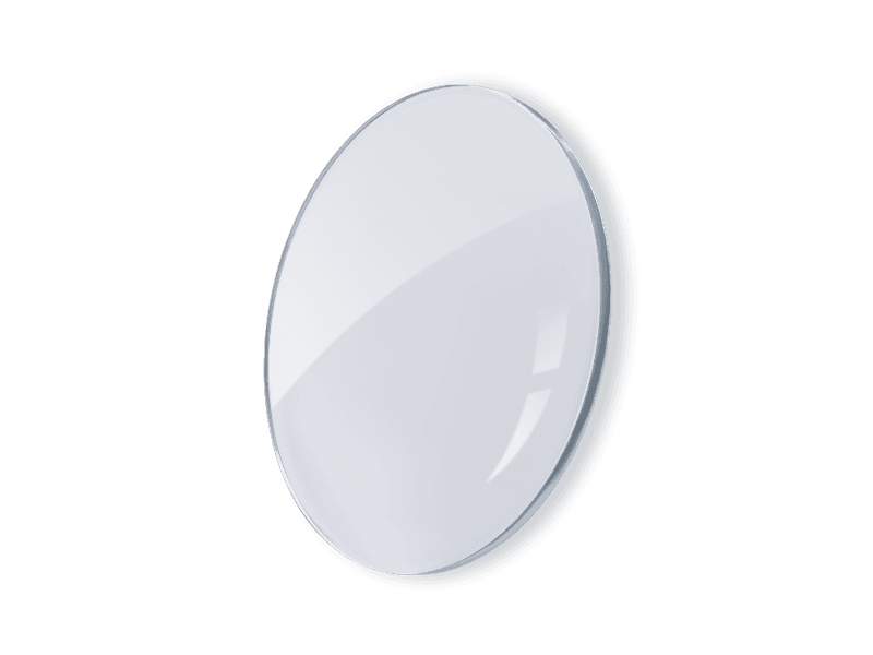 Glass lens 1.6 for driving 
