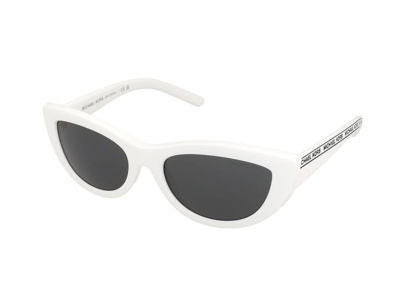 Michael Kors White Cat-Eye Sunglasses with Mirrored Lenses MICHAEL KORS WHITE CAT EYE MIRROR SUNGLASSES MK2014 30646G  main image 4