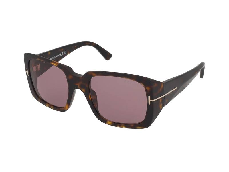 Tom Ford Ryder-02 FT1035 45F Sunglasses Brown Square Frame, Brown Lenses Tom Ford RYDER-02 FT1035 45F | Sunglasses main image 2