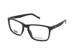 メガネ Levi's Eyeglasses LV1024 807 Black Premium Square Levi's LV 1024/CS 205242 (807 IR) + clip-on 20524280750IR