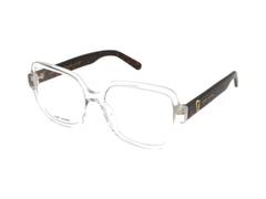 Marc Jacobs スクエアフレムメカネ MARC725 AIO Marc Jacobs MARC 725 AIO Optical Frame Crystal Havana - eye