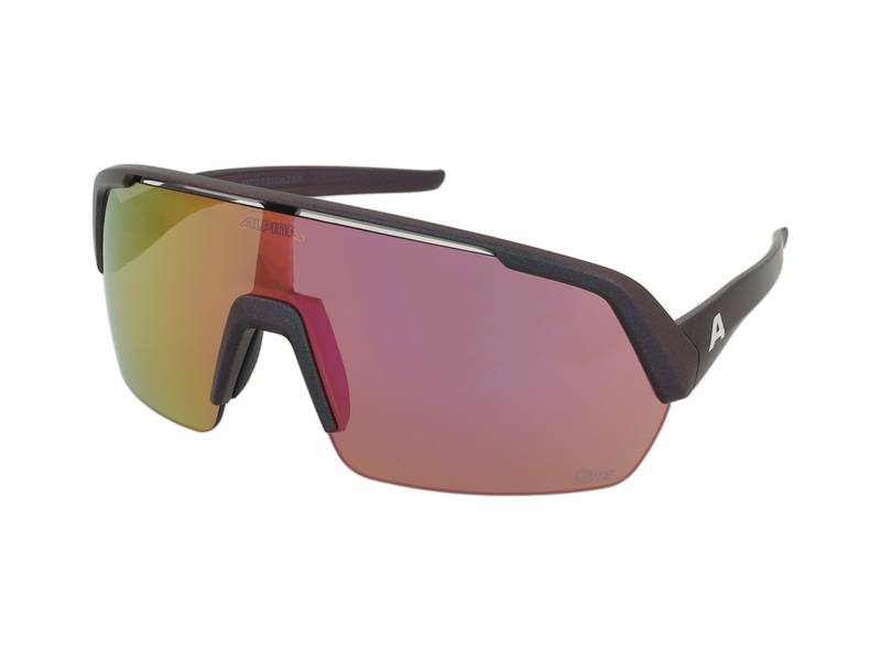Alpina Turbo HR Q-Lite Black Purple Metalic Matt/Pink Mirror 