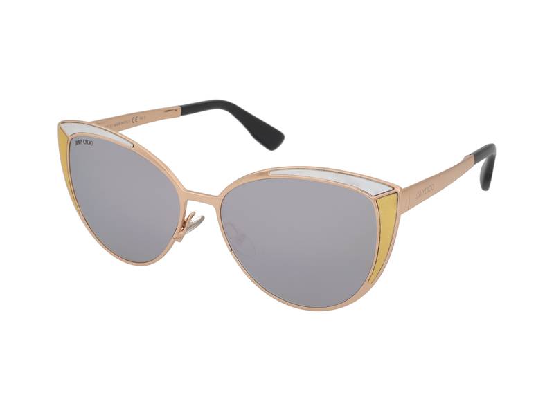 Jimmy Choo \'Domi\' Sunglasses‎ Jimmy Choo Black/Gold Gradient DOMI/S Frame Cat Eye  main image 3