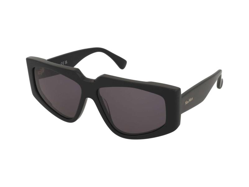 Max Mara Glimpse6 MM0125 Green Sunglasses Max Mara GLIMPSE6 MM0125 98N Sunglasses Green Geometric  main image 2